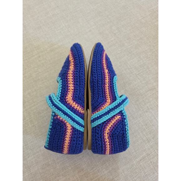 Zara Girl's Crochet Mary Jane Shoes - Picture 7 of 8
